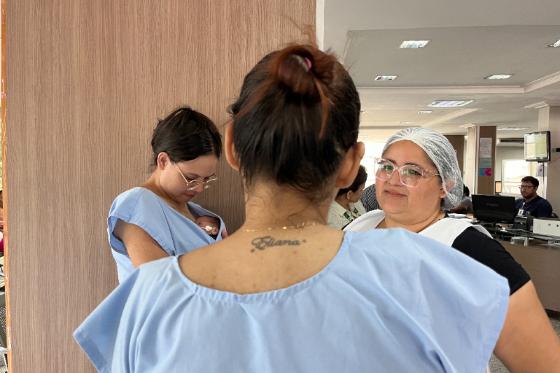 mamães e bebes