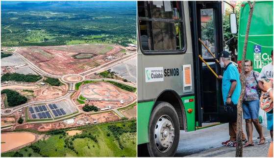montagem onibus