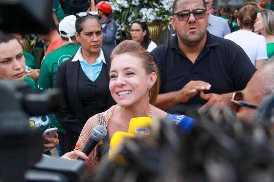 prefeita Flávia Moretti (PL), que participou ativamente da celebração, afirmou em entrevista à imprensa: 