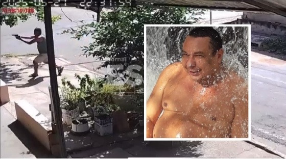 Dupla em moto atacou bar e matou empresário; sargento reagiu e foi baleado de raspão