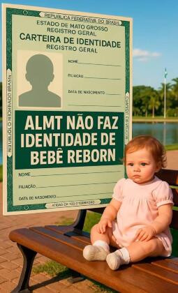 É fake news a emissão de RG para bebê reborn, diz ALMT