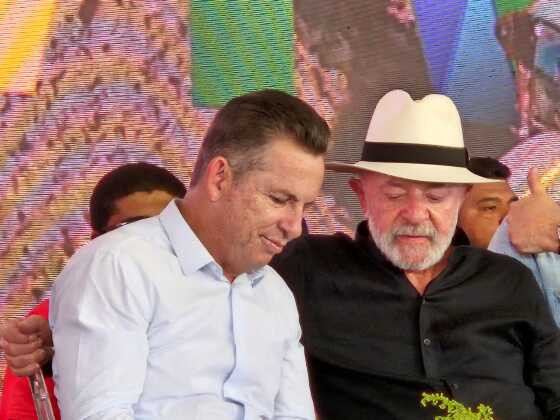 Lula e Mauro Mendes