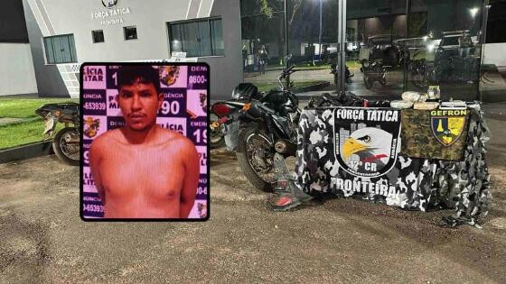 Antônio Neto dos Santos, o “Índio”, morreu após trocar tiros com policiais da Força Tática no interior de Mato Grosso