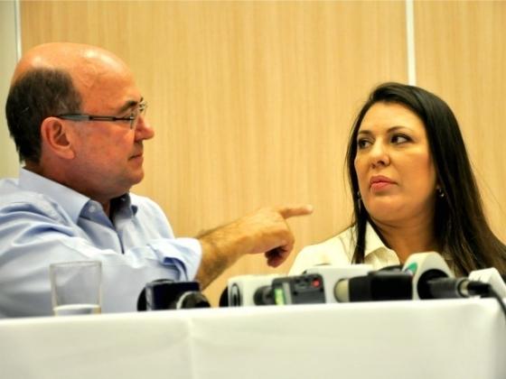 José Riva e Janete
