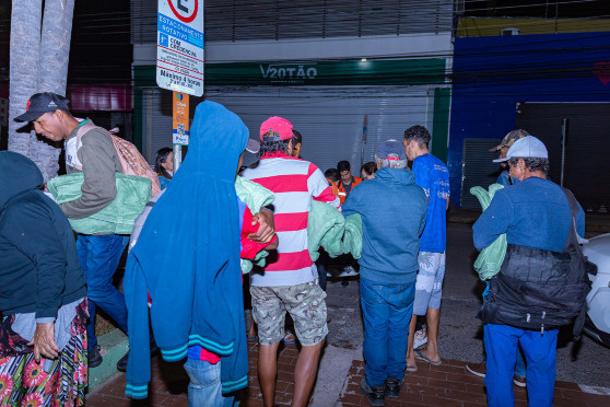 Entrega cobertor 