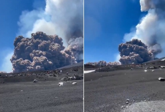 Vulcão Etna,