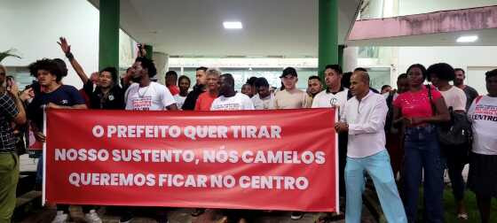 PROTESTO AMBULANTES 