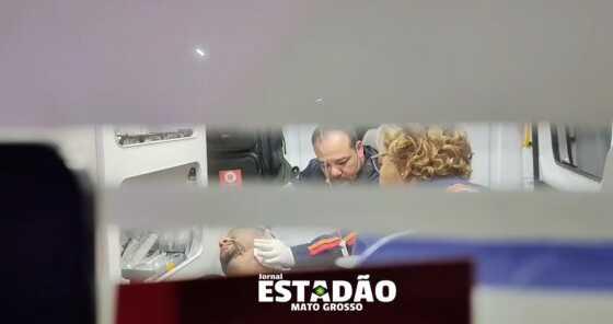 Facada no pescoço 
