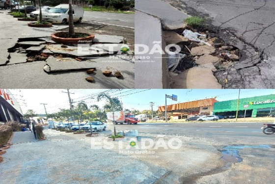 Avenida Fernando Corrêa da Costa, bairro Pico do Amor.