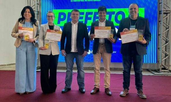 Tangará da Serra é destaque em Fórum de Cidades Digitais e Inteligentes e recebe prêmio por projeto inovador