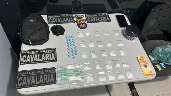 cocaína apreendida