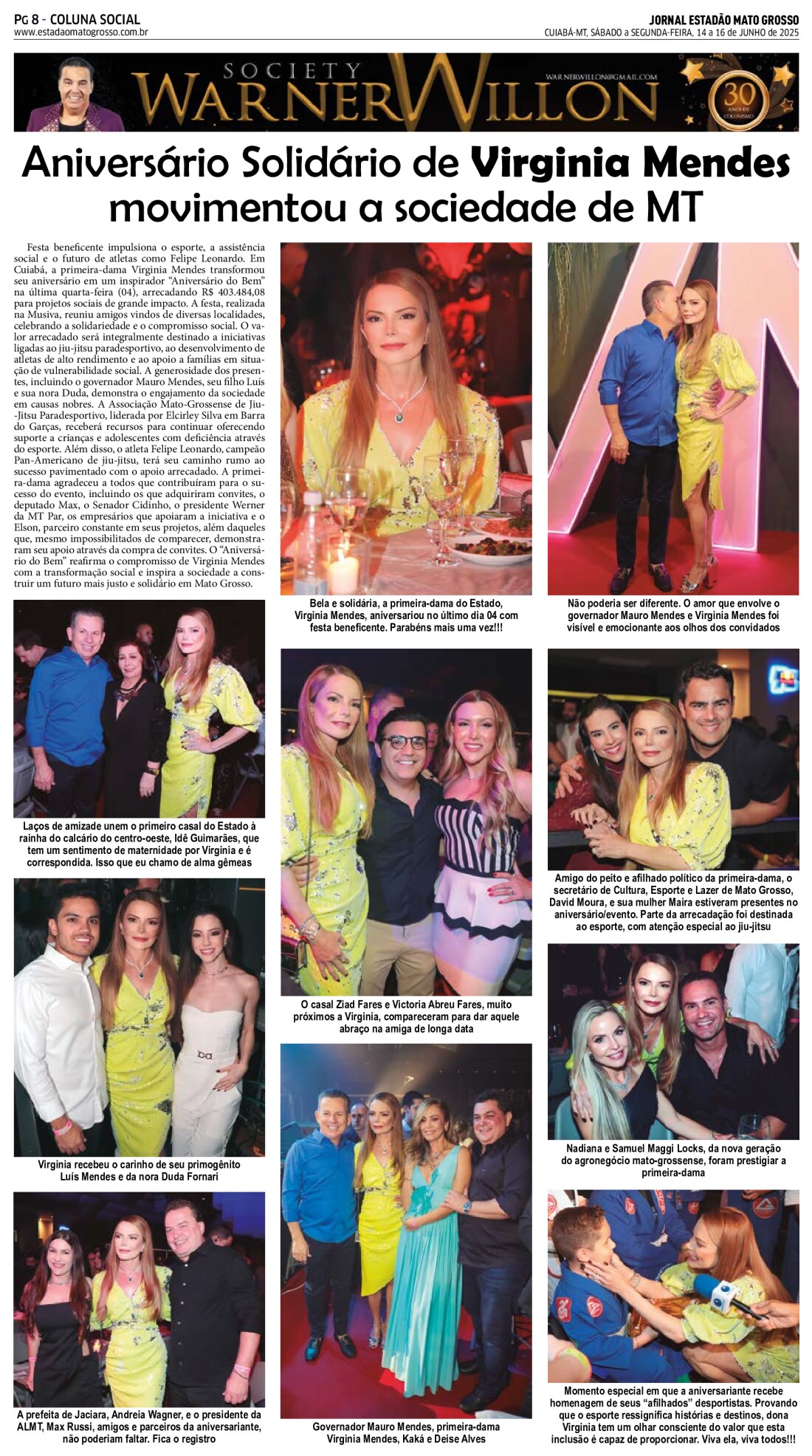 Coluna Social: 14-06-2025