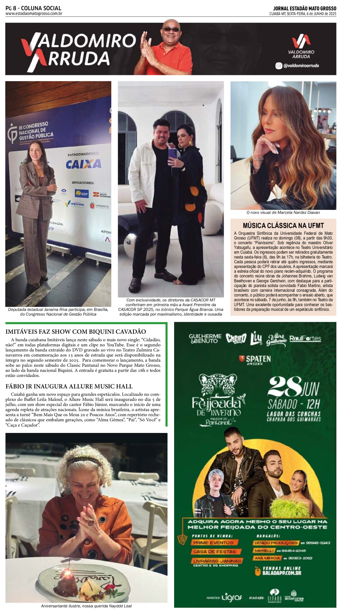 Coluna Social: 06-06-2025