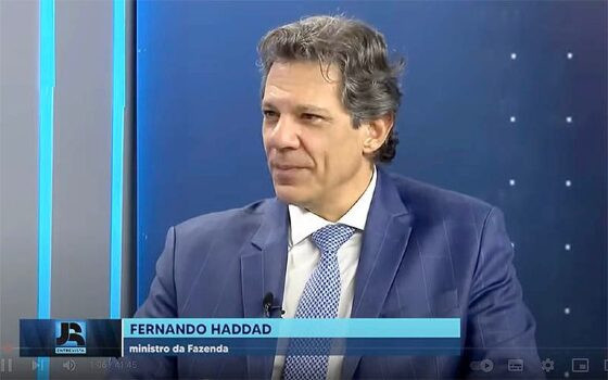 Ministro da Fazenda, Fernando Haddad.