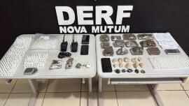 Polícia Civil prende traficantes envolvidos com a distribuição de entorpecentes em Nova Mutum e região