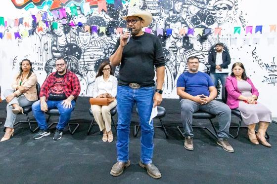 Secretário municipal de Cultura, Johnny Everson.