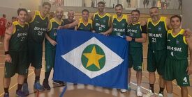 Atletas de MT integram a Seleção Brasileira no Mundial de Basquete Master na Suíça