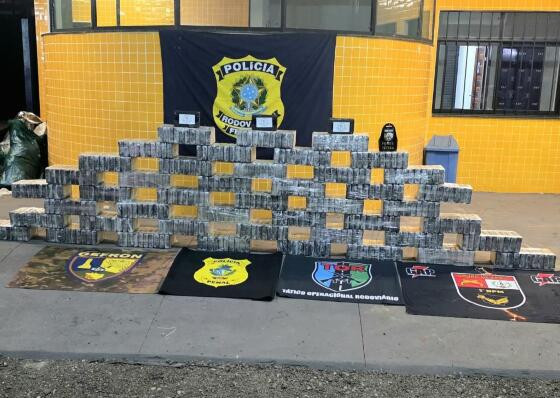 PM apreende  510 quilos de cocaína