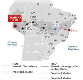 Veja o que se sabe sobre a ferrovia que liga oceanos e passa por Mato Grosso 