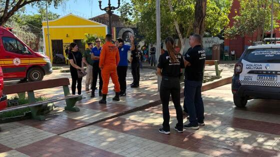 Equipes da Polícia Civil, Militar e Prefeitura atuam em conjunto
