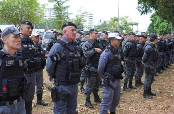 Mais de 500 policiais militares reforçam segurança na 57ª Expoagro em Cuiabá