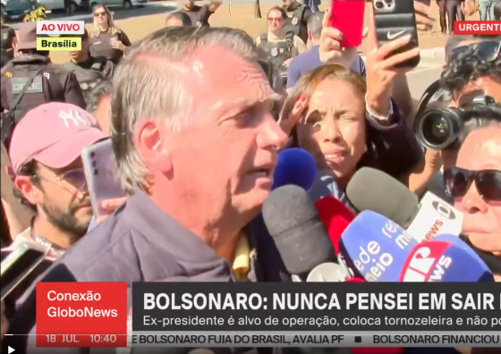 Bolsonaro humilhado 