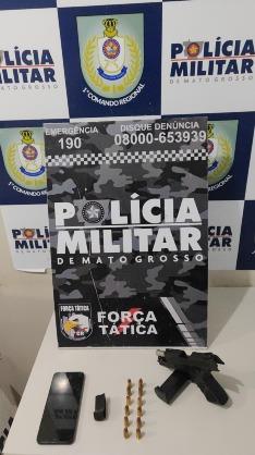 arma preendida 