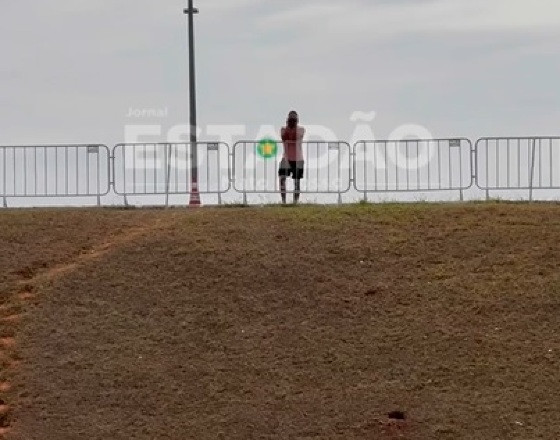 protesto solitário