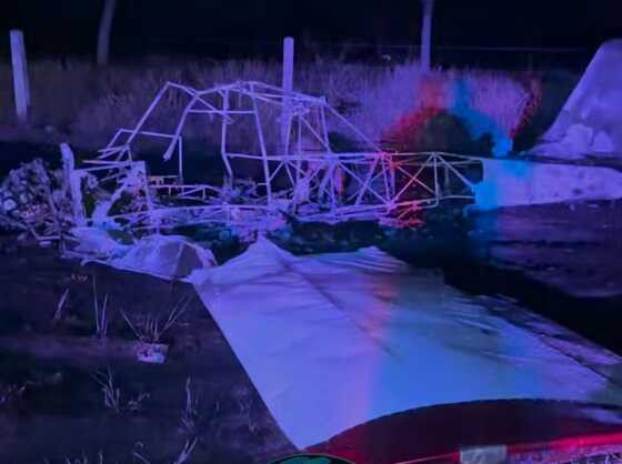 Avião experimental cai em área rural de Colniza e deixa uma vítima fatal