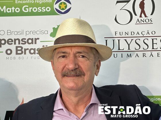 Aldo Rebelo está em Cuiabá participando de evento do MDB 