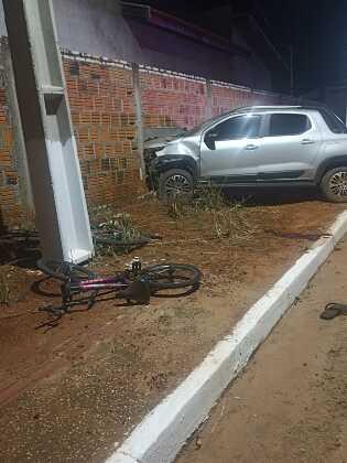 Acidente em Gloria d'Oeste