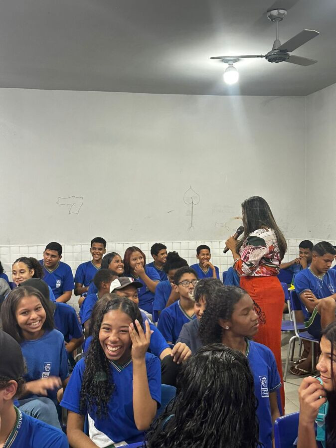 palestra nas escolas