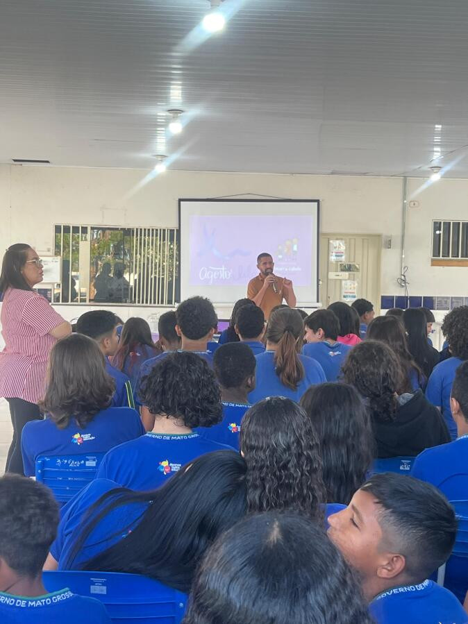 palestra nas escolas